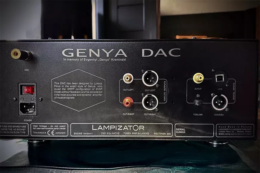 Внешний ламповый ЦАП LampizatOr GENYA