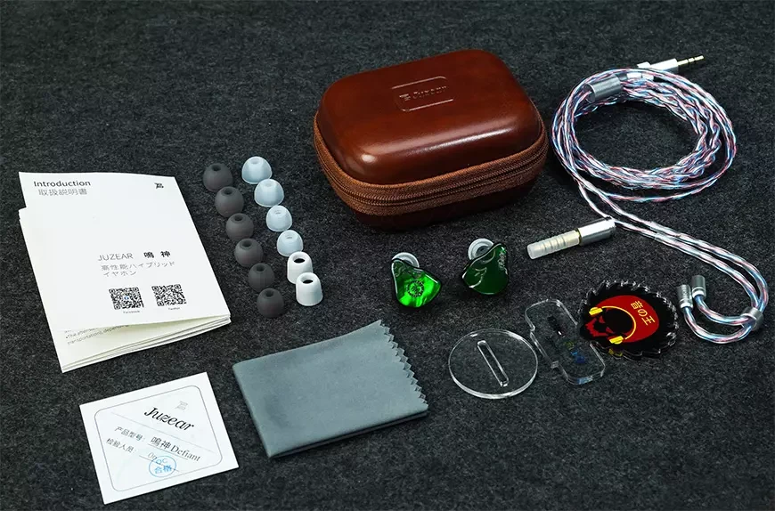 Внутриканальные гибридные наушники Juzear x Z Reviews Defiant