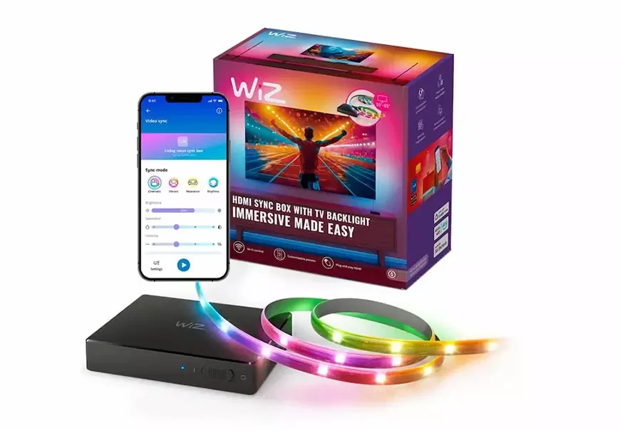 WiZ HDMI Sync Box – доступный аналог дорогой системы Philips Hue