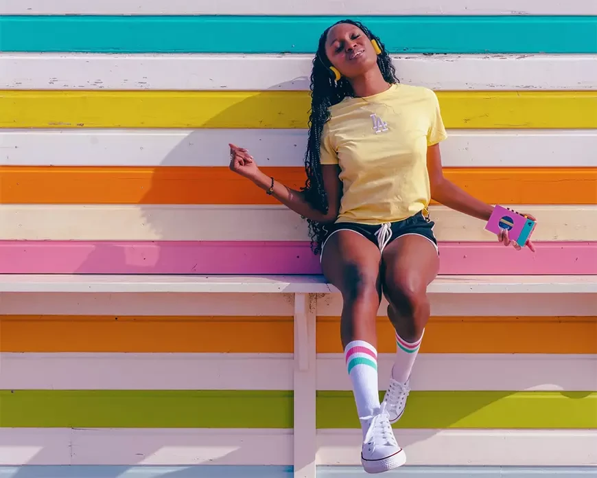 Портативный кассетный плеер We Are Rewind EDITH WE-001