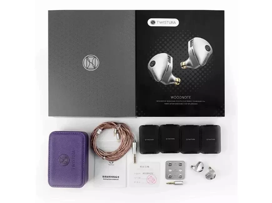 Внутриканальные наушники TWISTURA WoodNote