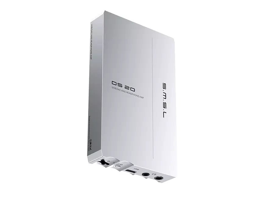Портативный цифро-аналоговый преобразователь (ЦАП) с усилителем для наушников SMSL DS20