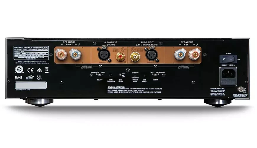 Стереофонический усилитель мощности NAD M23 V2