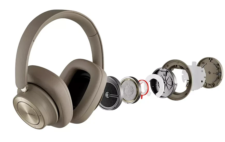 Беспроводные накладные наушники Dali IO-12 в стильной отделке Mocha Grey