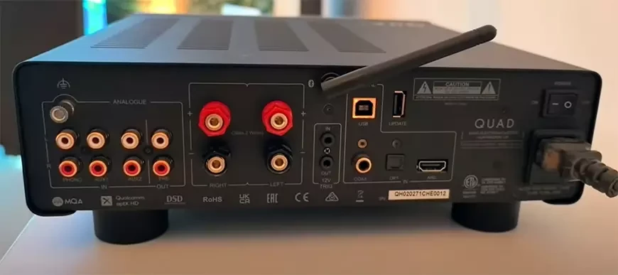 Интегральный усилитель со встроенным ЦАП Quad 3