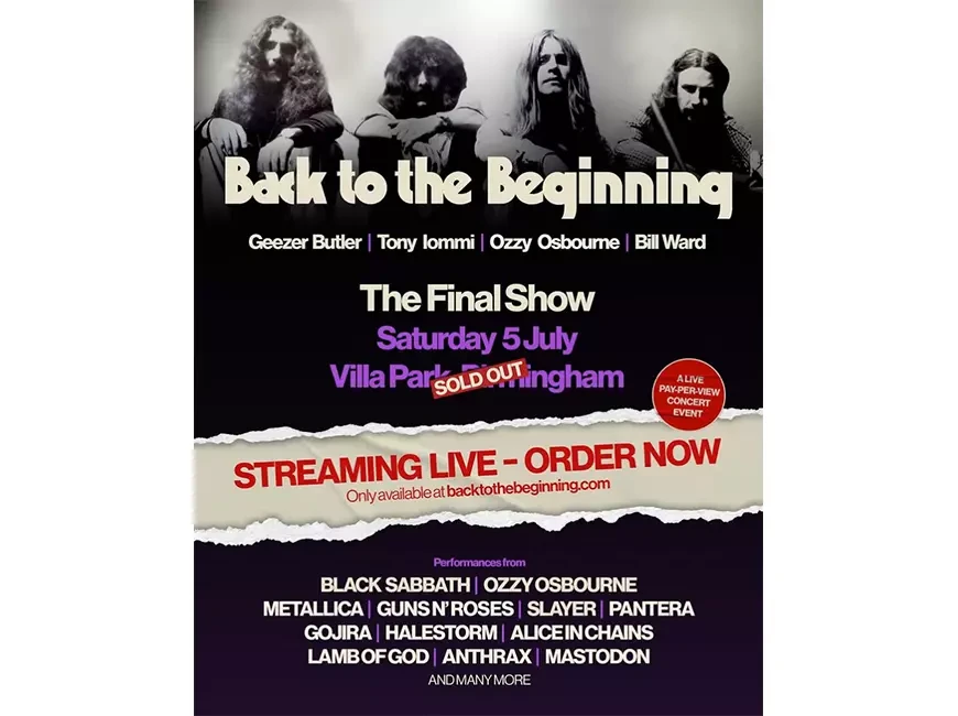 Шоу Back To The Beginning