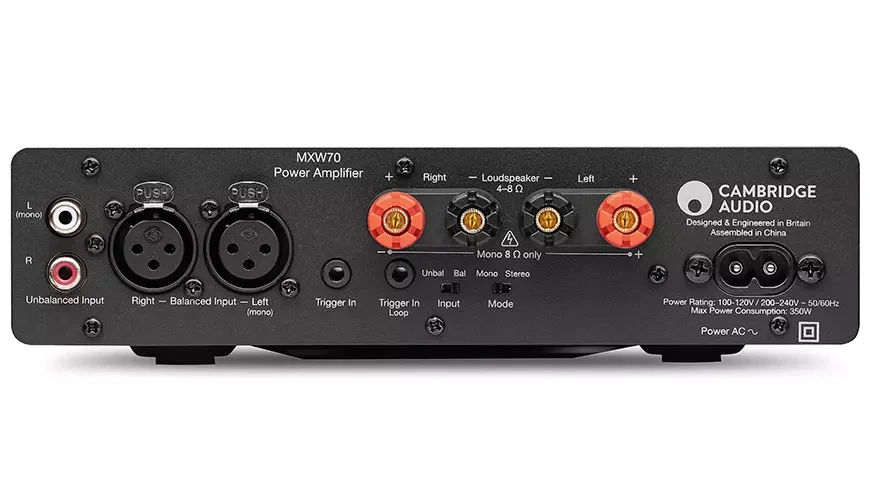 Компактный стереофонический усилитель мощности Cambridge Audio MXW70
