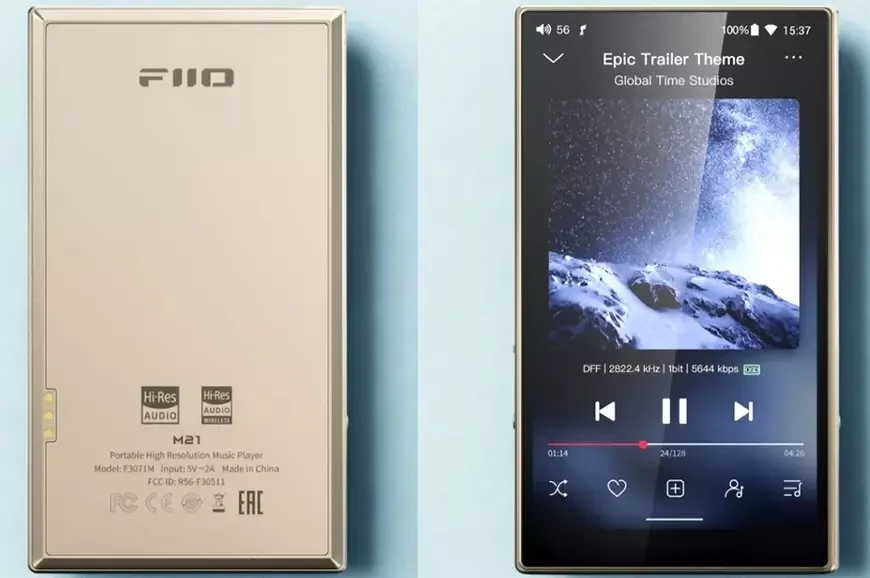Портативный проигрыватель высокого разрешения FiiO M21