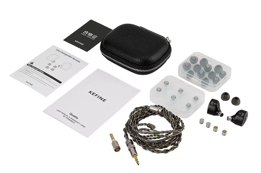 Внутриканальные гибридные наушники Kefine Quatio