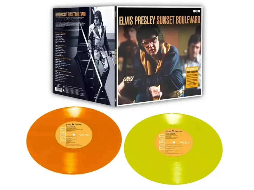 Сборник хитов Элвиса Пресли 70-х годов Sunset Boulevard