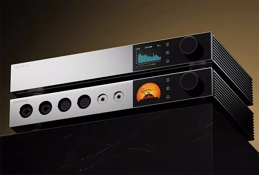 1-битный ЦАП с 10-полосным параметрическим эквалайзером Topping D900