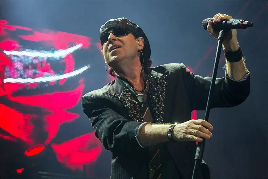 Вокалист группы Scorpions Клаус Майне