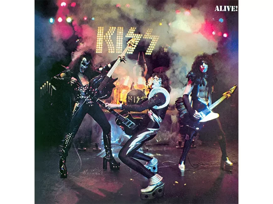 KISS готовят к 50-летию расширенный бокс-сет концертного альбома Alive!