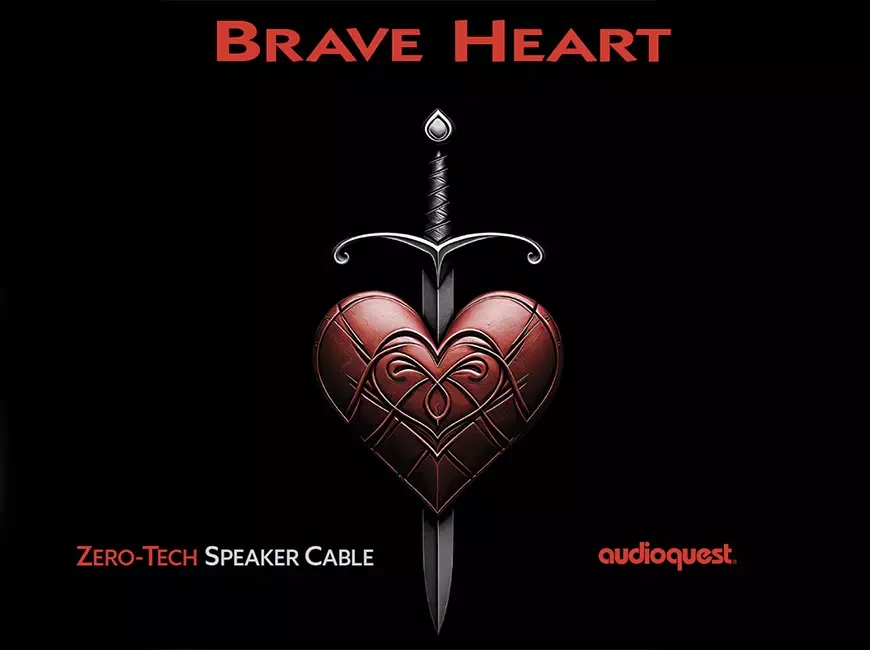 Акустический кабель AudioQuest Brave Heart Zero-Tech