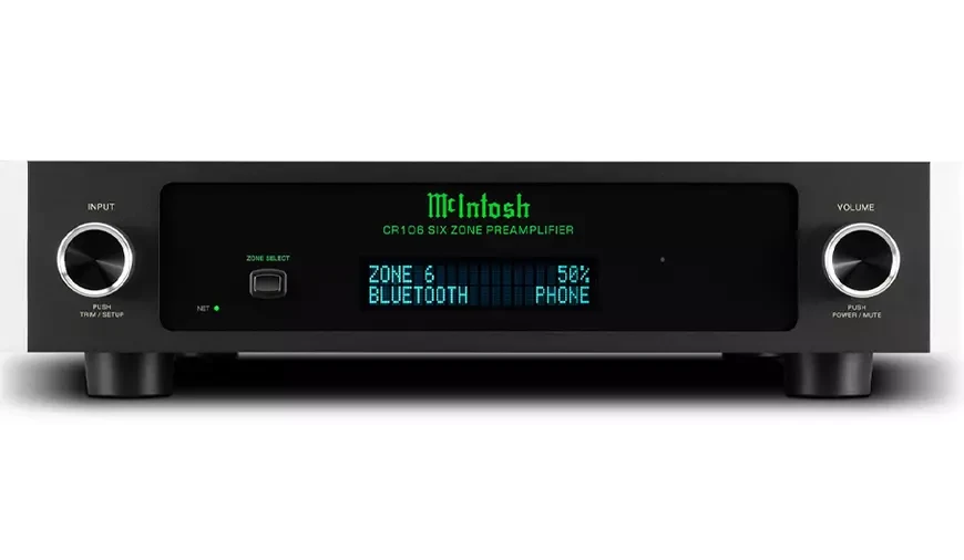 6-зонный матричный предварительный усилитель McIntosh CR106