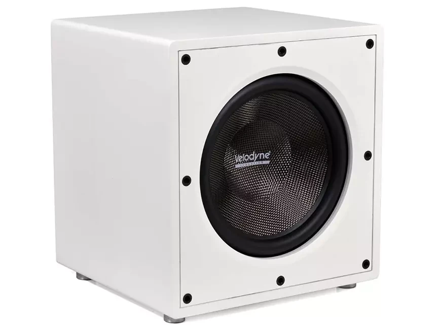 Velodyne Acoustics выбирает белый цвет