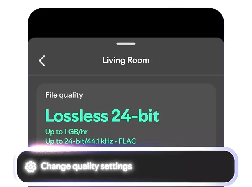 Spotify начинает вещание в Lossless