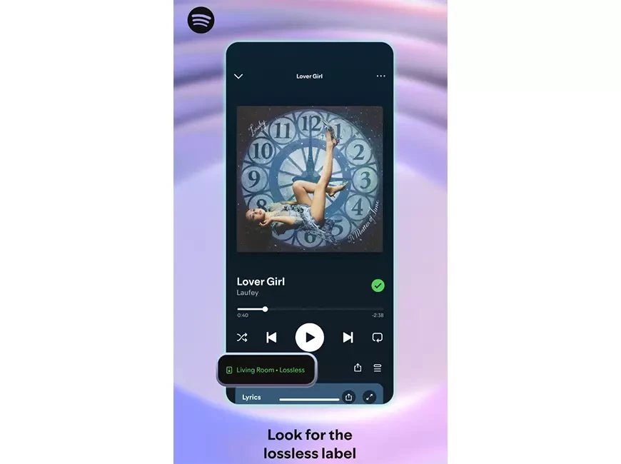 Spotify начинает вещание в Lossless