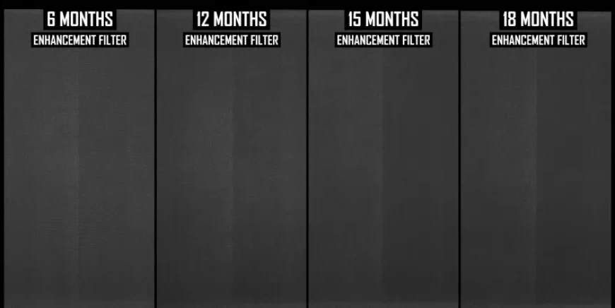 Изображение матрицы с усиливающим графическим фильтром