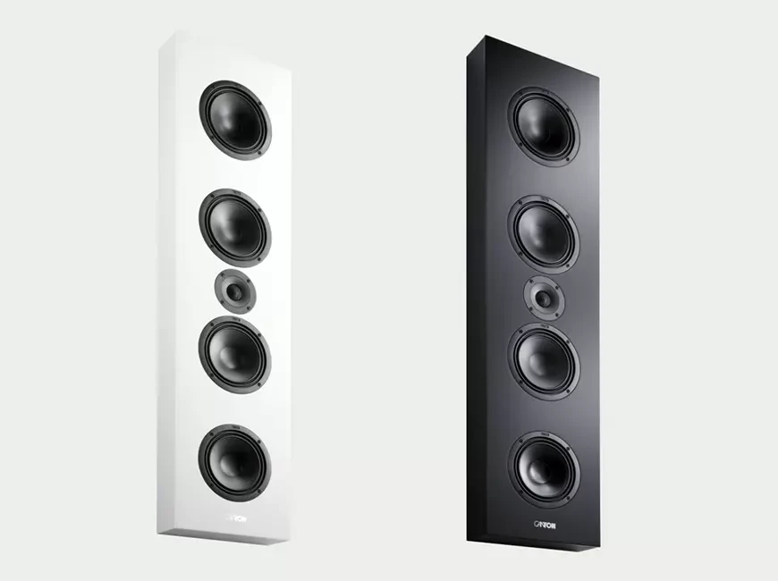 Canton Atelier – плоские колонки для настенного монтажа