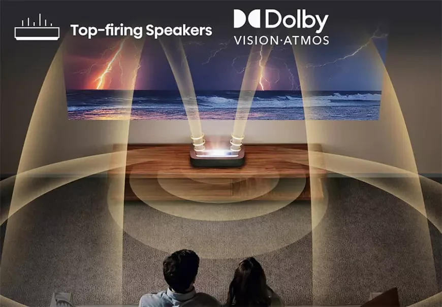 Ультракороткофокусный лазерный 4K-проектор Hisense PT1