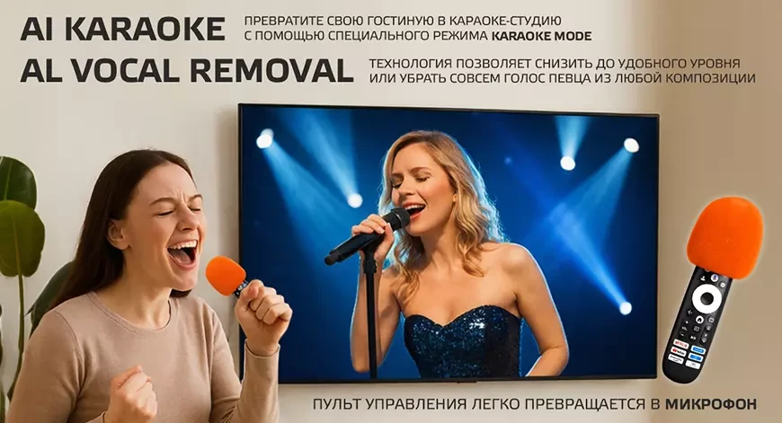 HARPER 55Q970TS – телевизор c QD-Mini LED матрицей на платформе Google TV