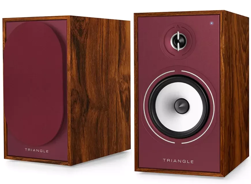 Беспроводные колонки Triangle Borea Connect в цвете Burgundy