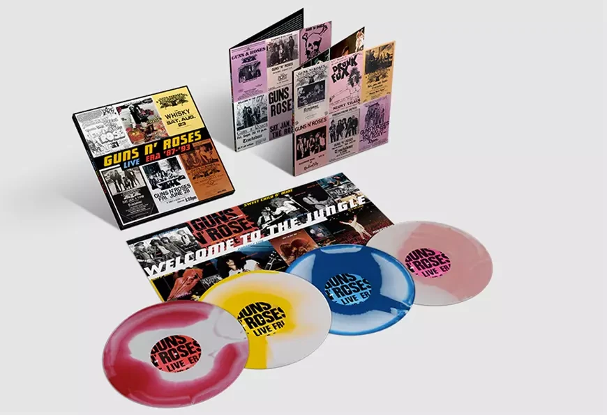 Guns N' Roses переиздают на виниле концертный альбом Live Era '87-'93
