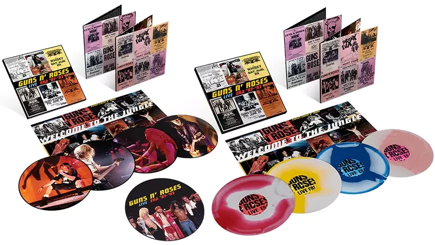 Guns N' Roses переиздают на виниле концертный альбом Live Era '87-'93