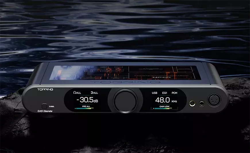 Настольный ЦАП с усилителем для наушников Topping DX9 Discrete