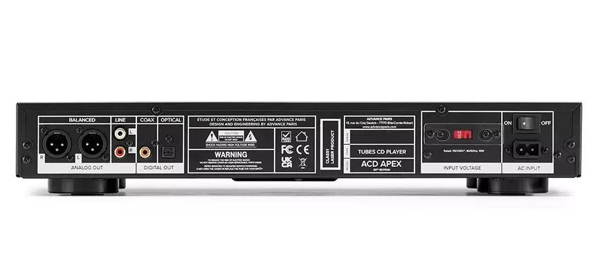 Проигрыватель компакт-дисков Advance Paris ACD Apex