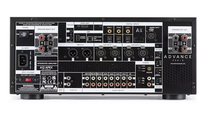 Интегральный усилитель Advance Paris A12 Apex