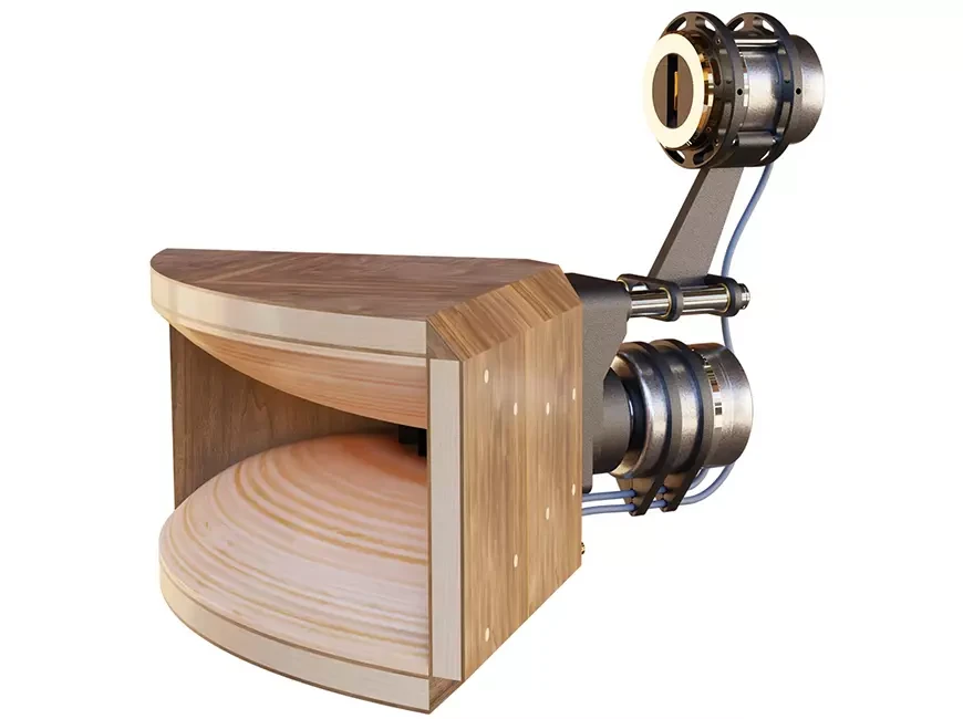 Vitavox T3 — рупорный СЧ/ВЧ-модуль