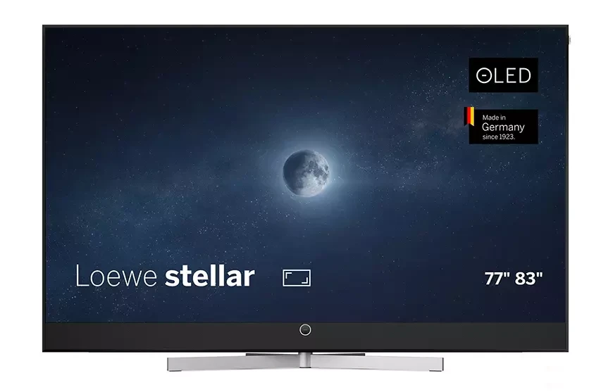 OLED-телевизоры Loewe Alu Black Stellar 77–83