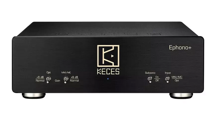Универсальный фонокорректор KECES Ephono+ с внешним линейным блоком питания