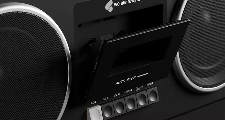 Кассетный бумбокс We Are Rewind Curtis GB-001