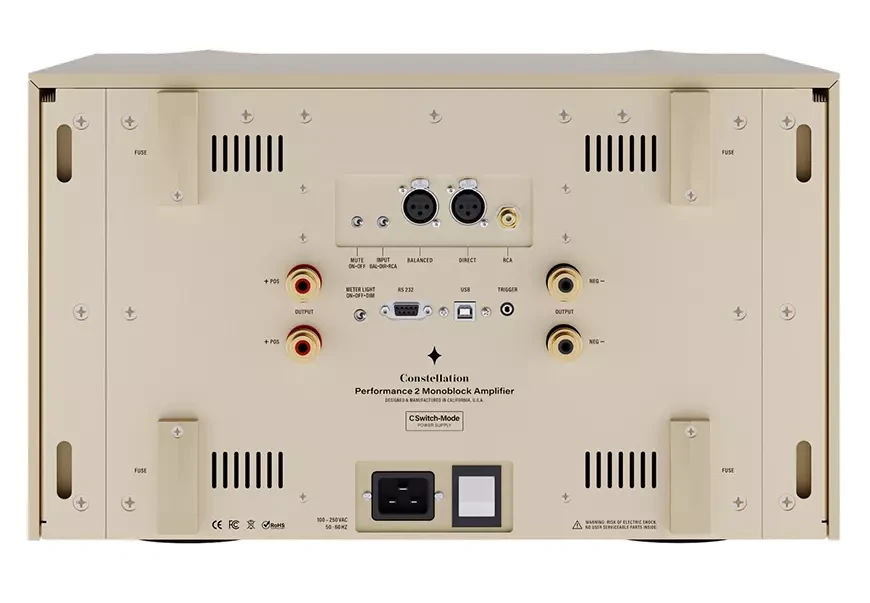 Монофонический усилитель мощности Constellation Audio Performance 2 Monoblock