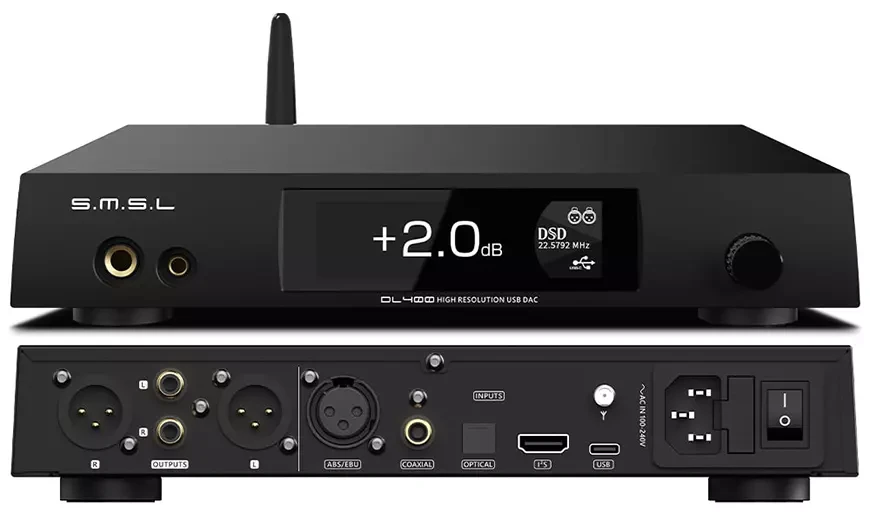 Настольный ЦАП с усилителем для наушников&nbsp;SMSL DL400