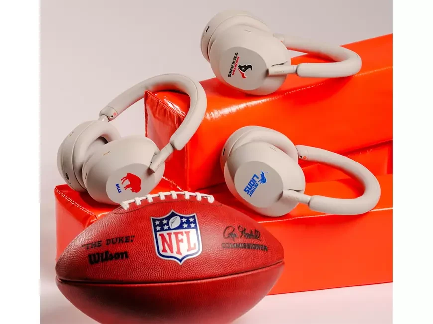 Sony совместно с Национальной футбольной лигой (NFL) выпускает ограниченную серию наушников WH-1000XM5