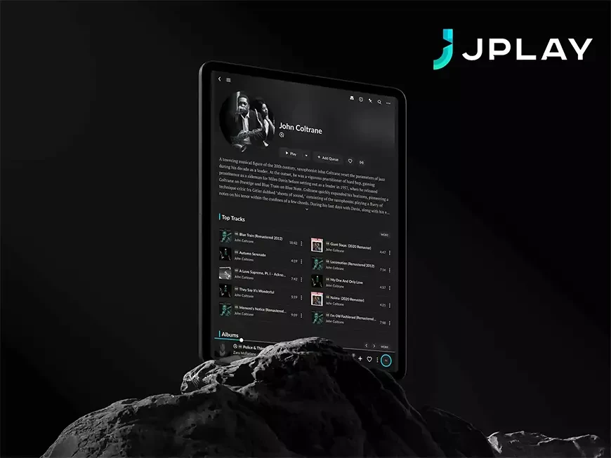 JPLAY 1.3.15 обеспечивает воспроизведение локальных музыкальных библиотек в автономном режиме