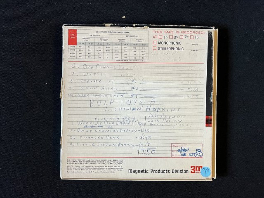 Альбом&nbsp;Lightnin' Hopkins «Goin' Away»