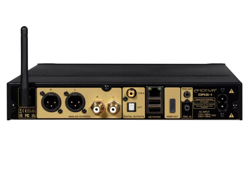 Сетевой проигрыватель Emotiva DRS-1