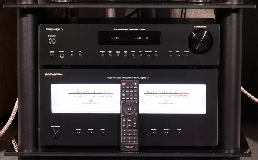 Premiera обновила прошивки предусилителя X1S PRO и усилителя мощности M1