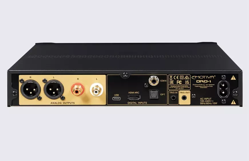 Балансный внешний ЦАП Emotiva DRD-1