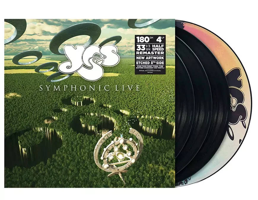 Yes переиздают свой симфонический концертный релиз 2002 года Symphonic Live на 4 виниловых пластинках