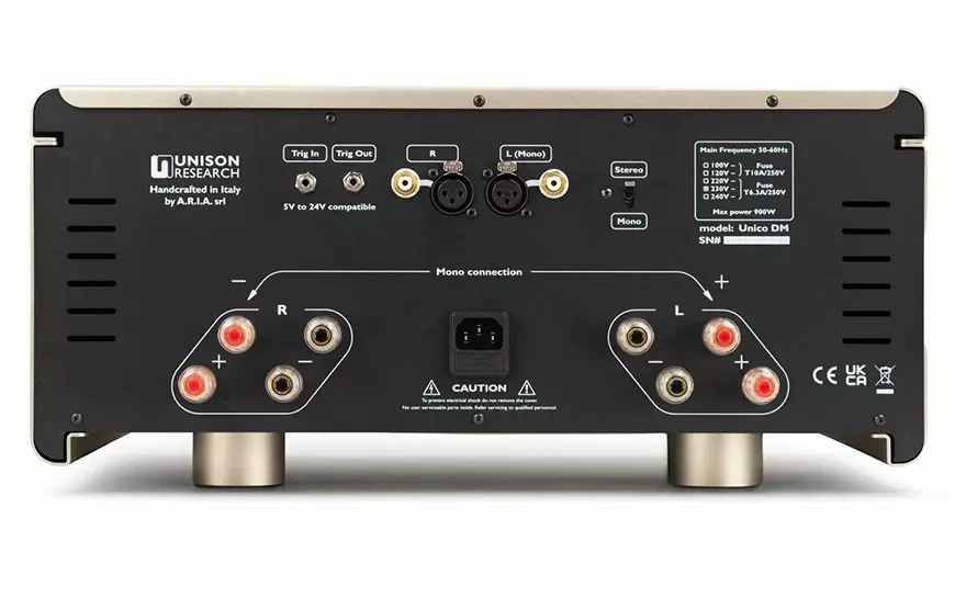 Стереофонический усилитель мощности Unison Research Unico DM v2