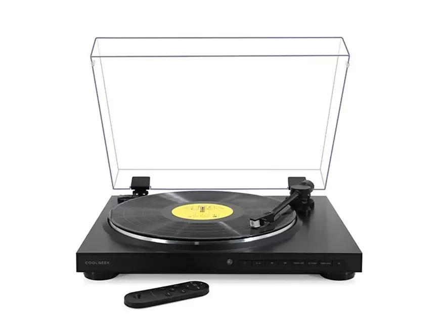 Проигрыватель виниловых пластинок CoolGeek TS-01