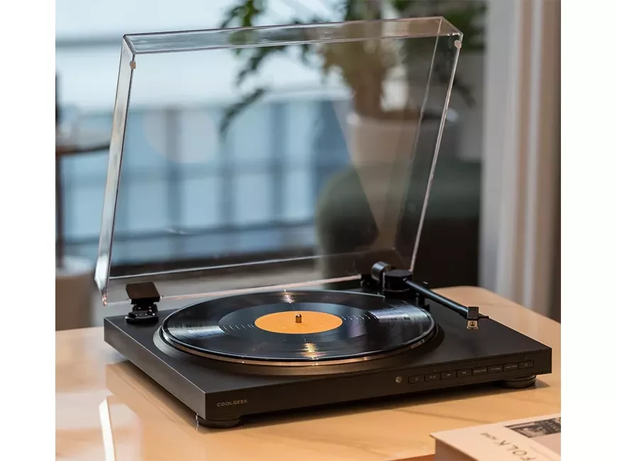 Проигрыватель виниловых пластинок CoolGeek TS-01
