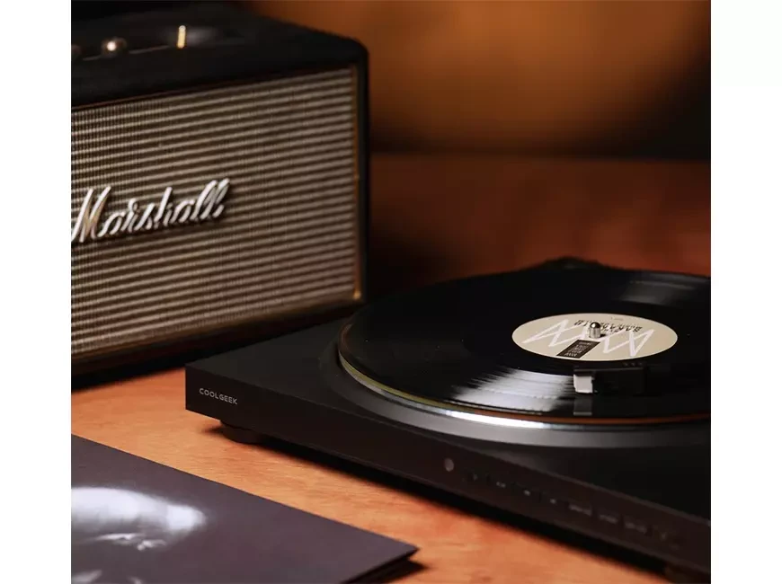Проигрыватель виниловых пластинок CoolGeek TS-01