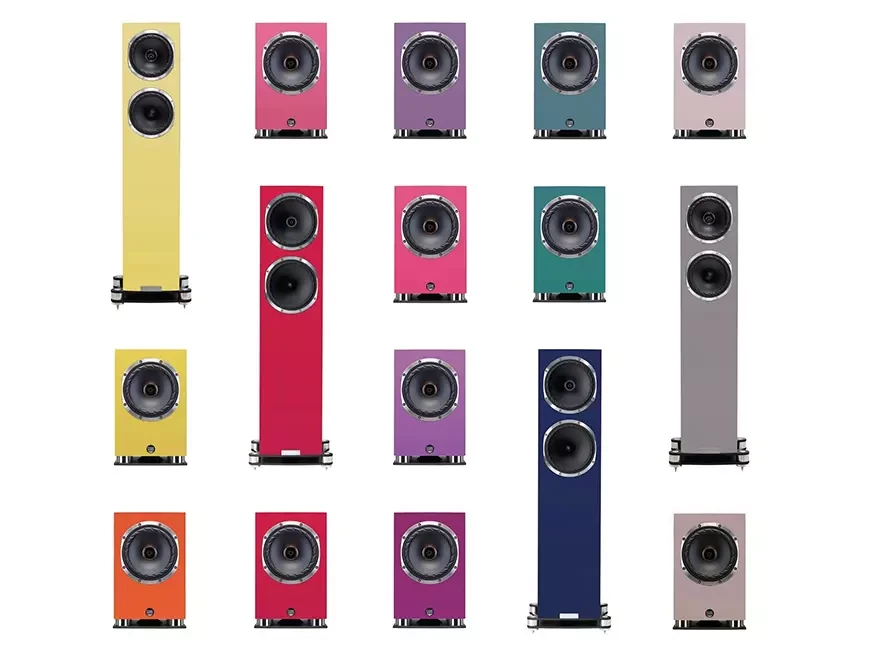 Fyne Audio предлагает покрасить колонки серии F500SP в любой цвет